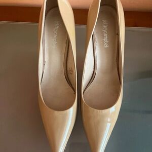 Jeffrey Campbell Tan Pointed Heels